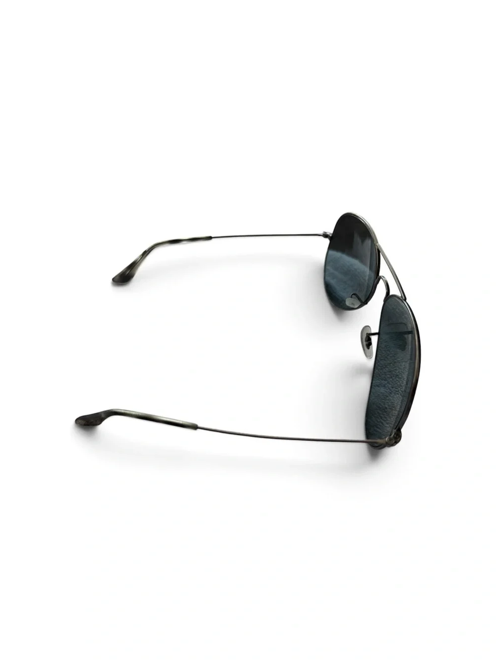 Ray-Ban Aviator Polarized Sunglasses - Metal Frame, Dark Gray Lenses